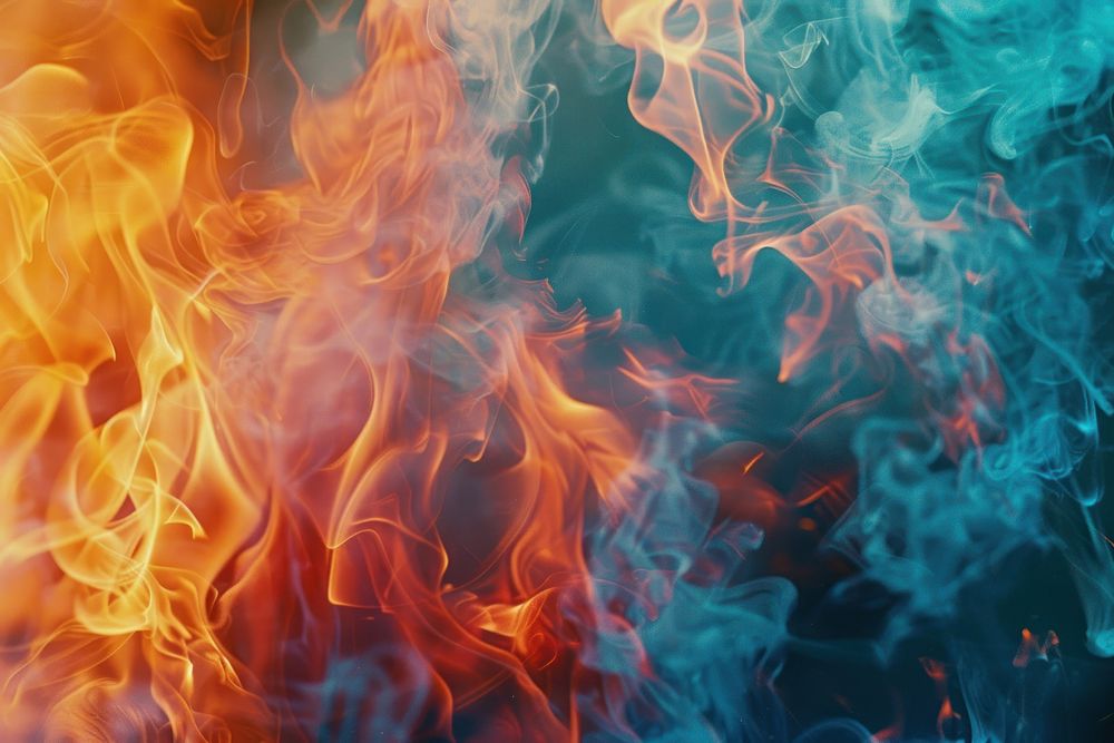 Fire background backgrounds smoke abstract. | Free Photo Illustration