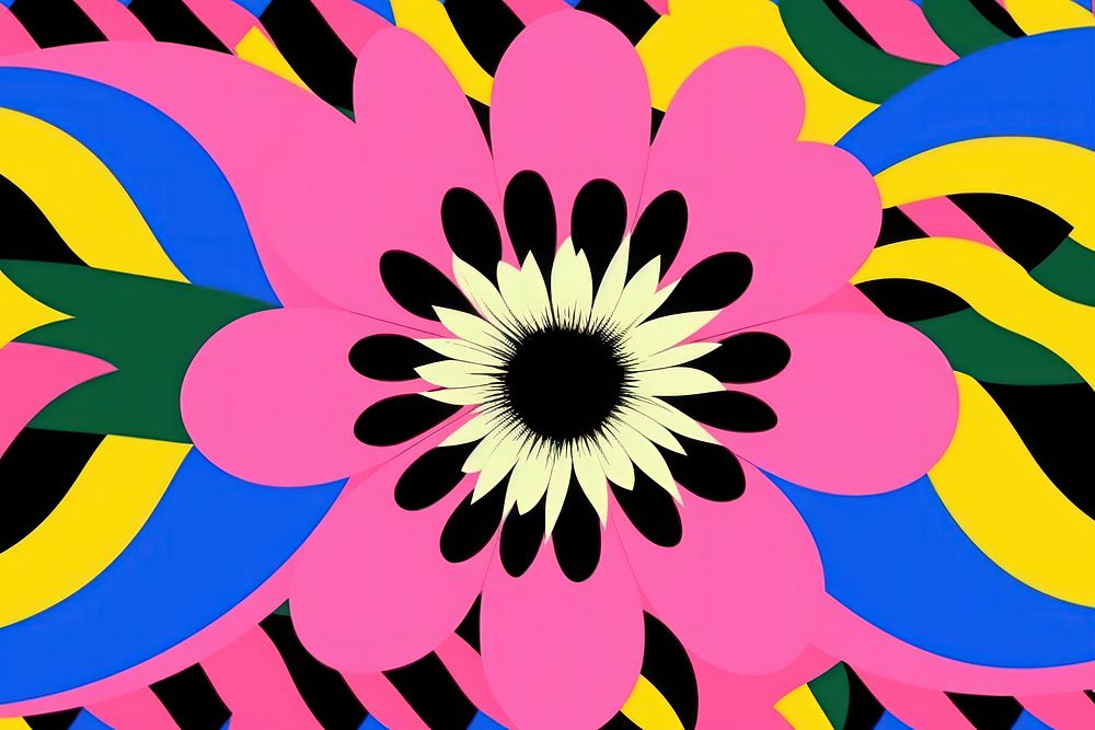 Flower background pattern art backgrounds.