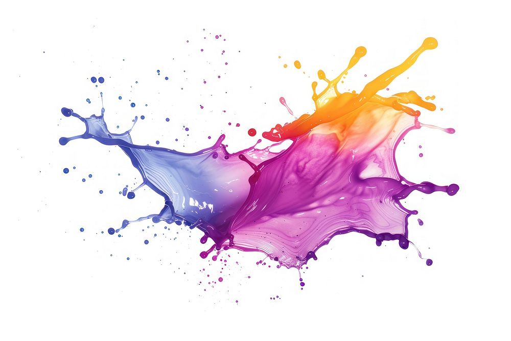 Paint splash backgrounds purple white background.