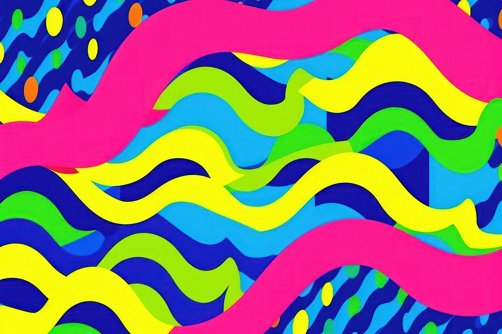 Wave of party pattern abstract backgrounds.