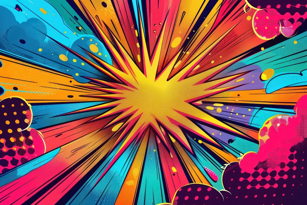 Zoom burst speech bubble backgrounds abstract pattern.