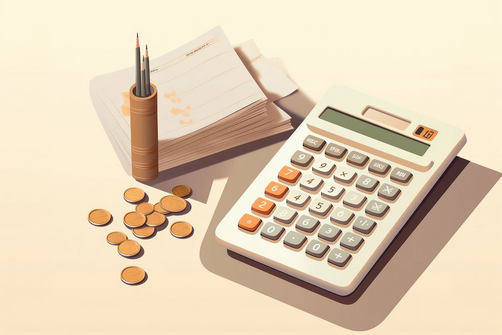 Tax payment accounting calculator text mathematics.