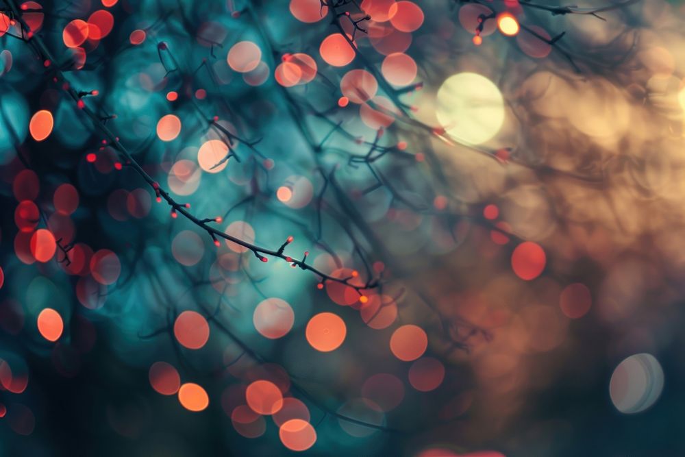 Colour bokeh background backgrounds outdoors nature.
