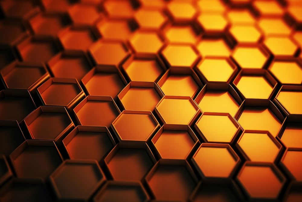Honeycomb pattern backgrounds repetition futuristic.