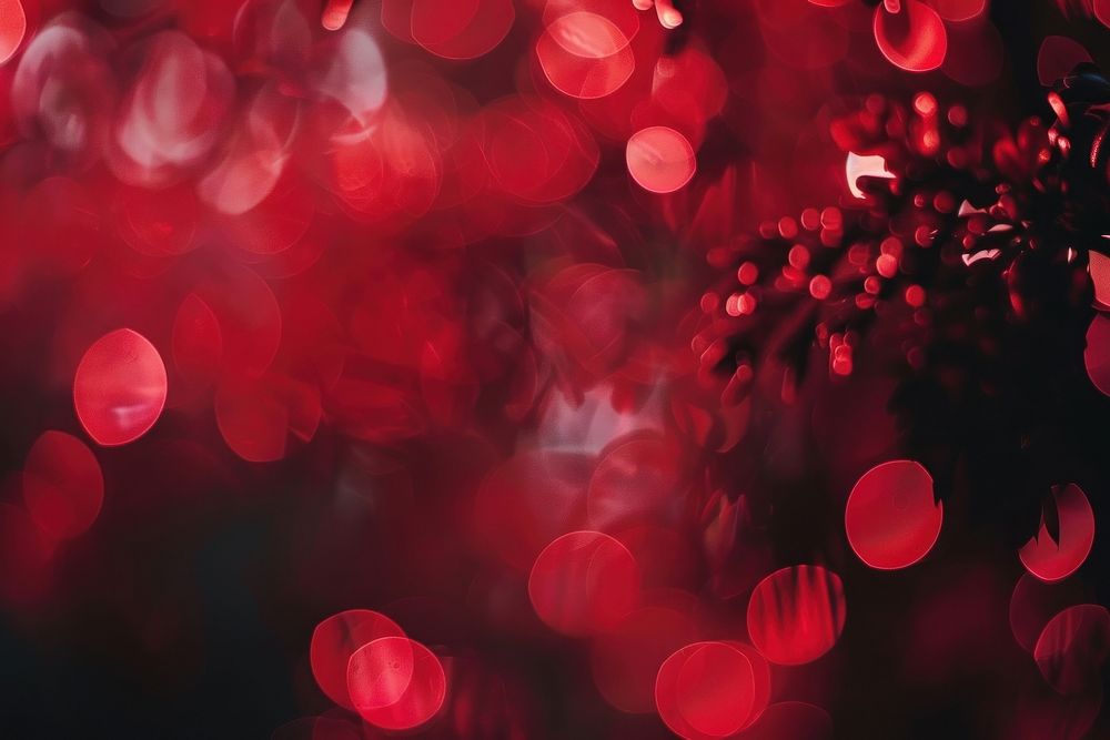 Red bokeh background backgrounds outdoors petal.