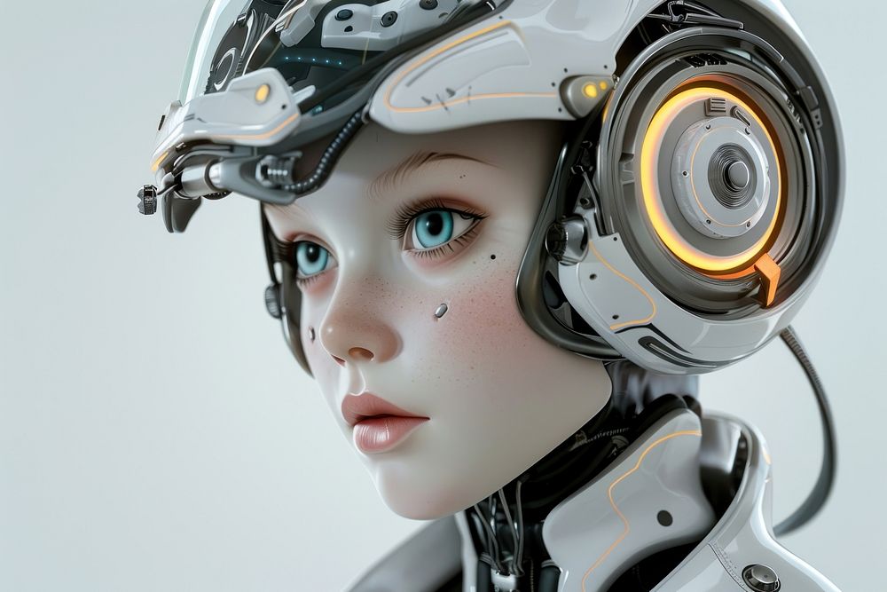 Robot robot technology futuristic.