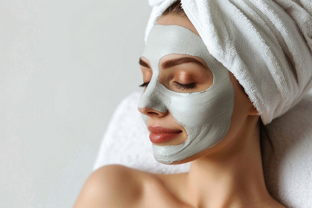 Face mask adult woman skin.