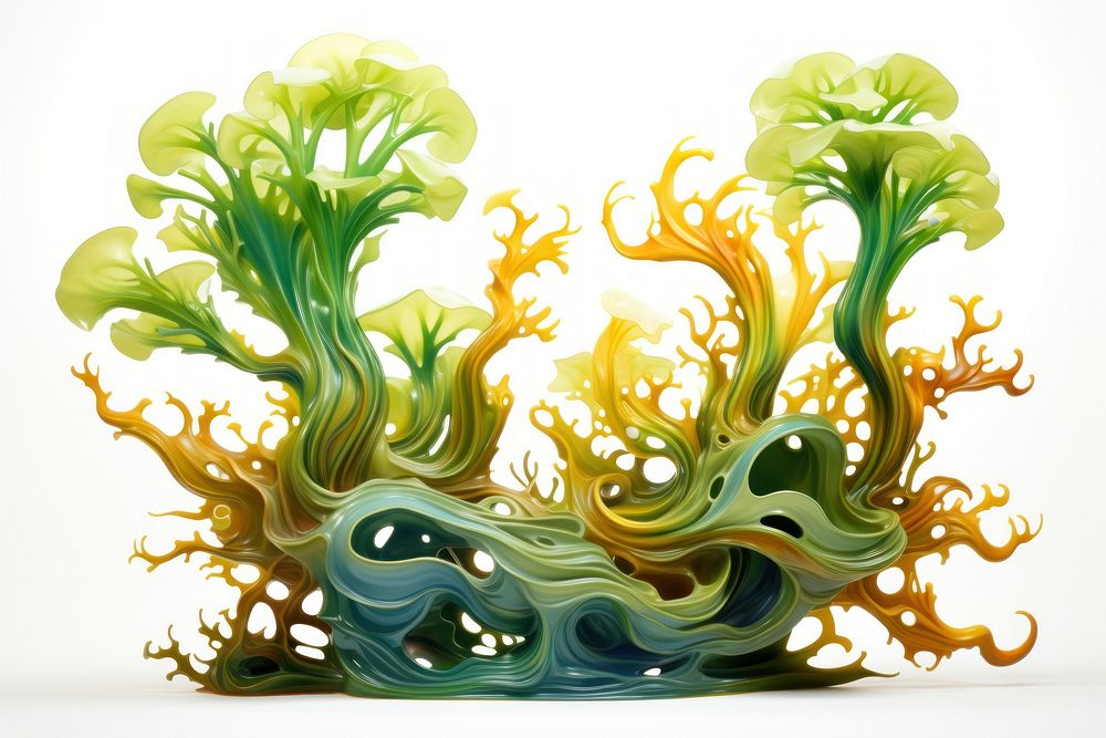 Seaweed art creativity graphics.