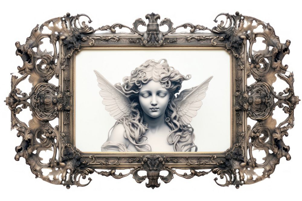 Angel angel frame art.