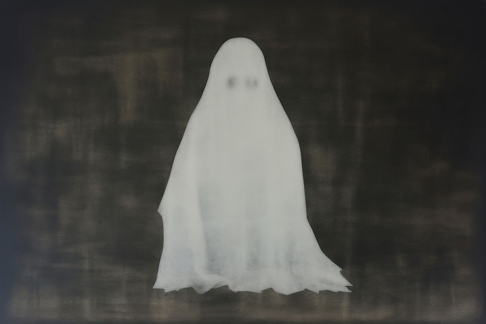 Ghost mystery black representation.