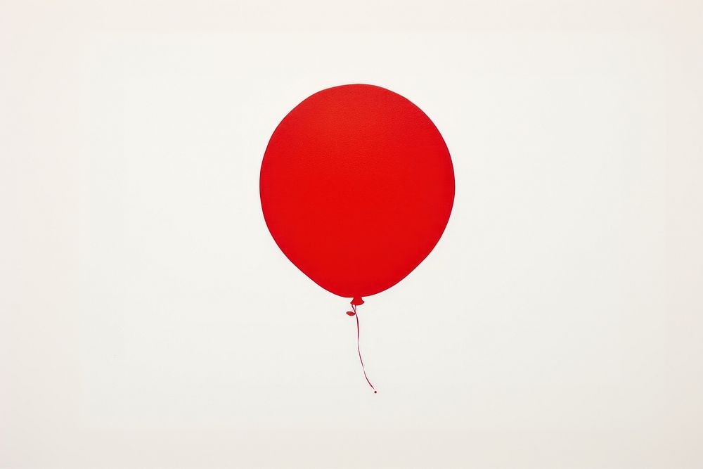 Balloon balloon red celebration.