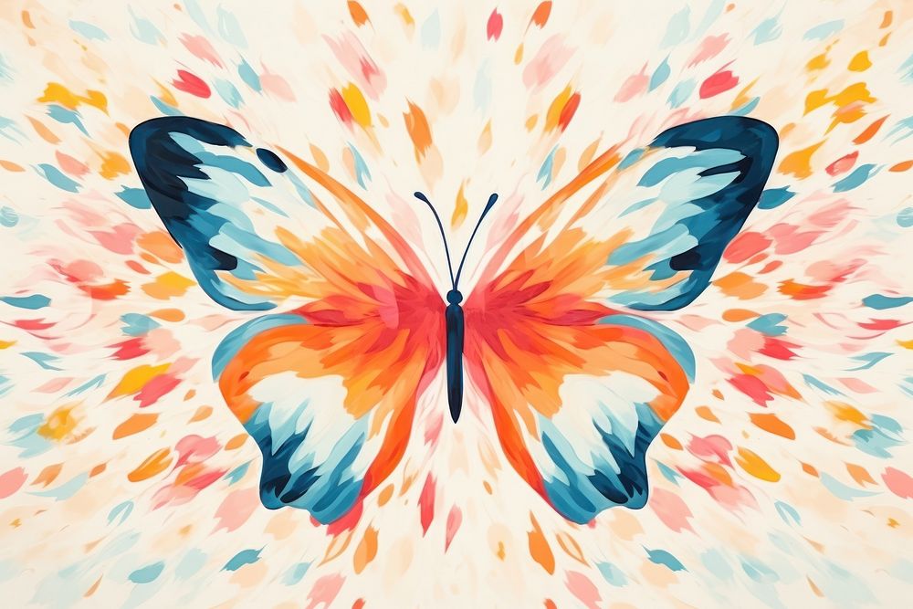 Butterfly backgrounds abstract pattern.