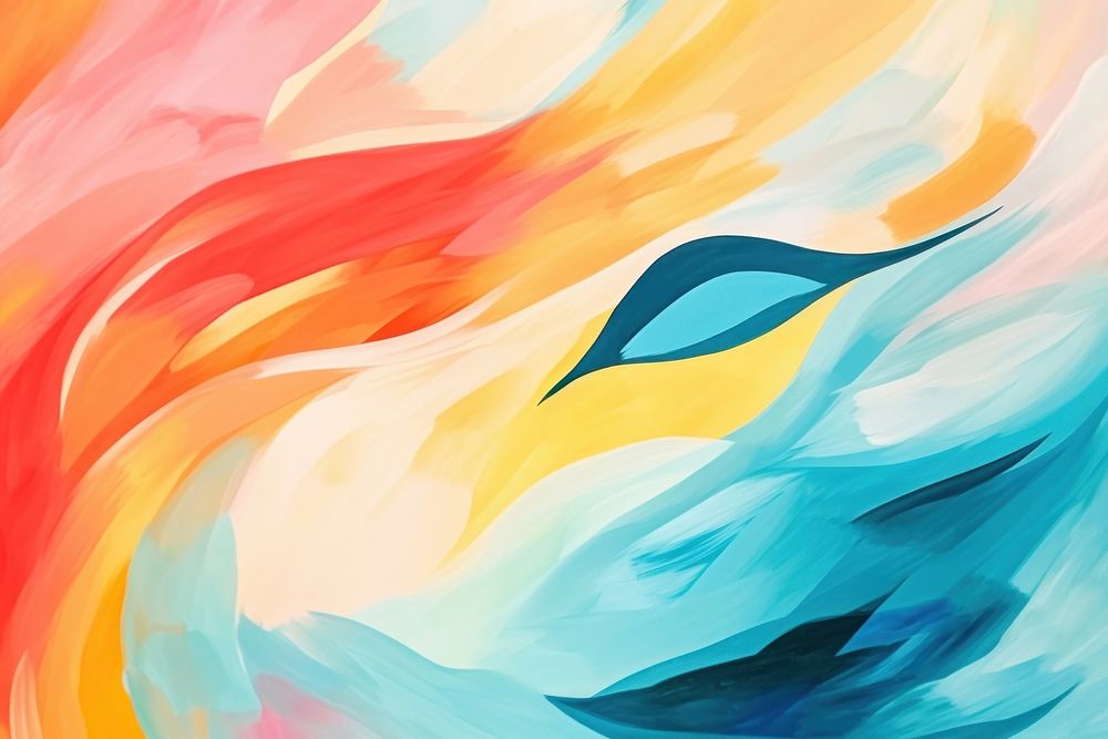 Bird backgrounds abstract painting.