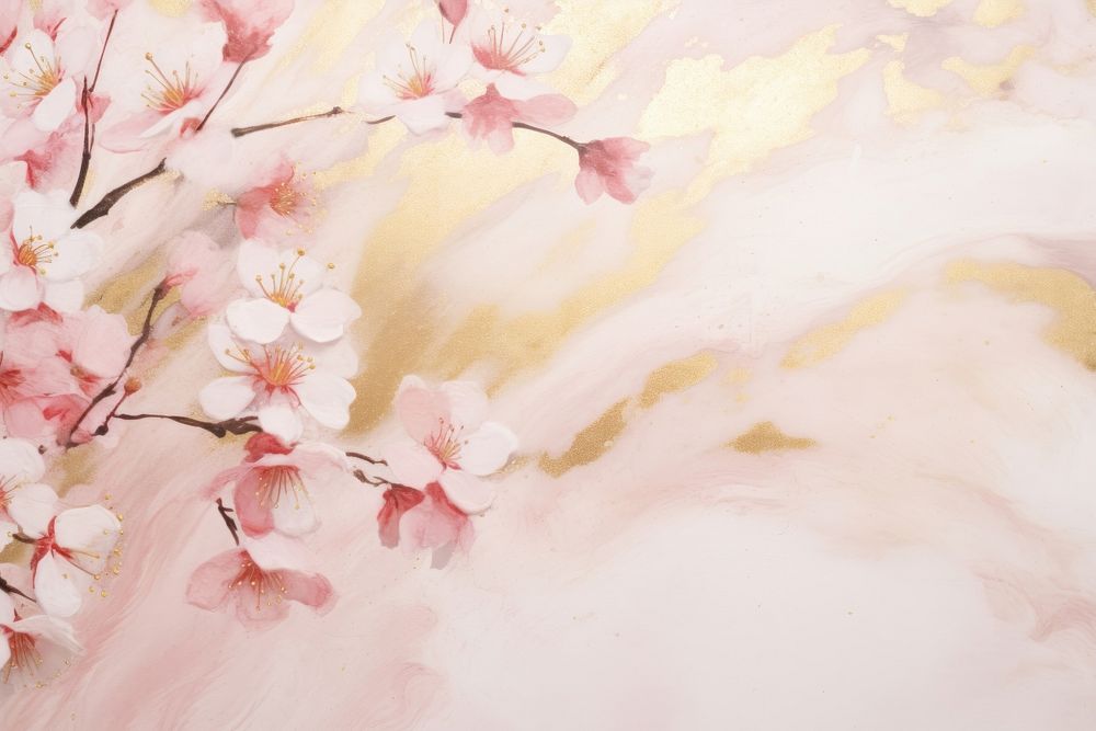 Cherry blossom backgrounds abstract painting.