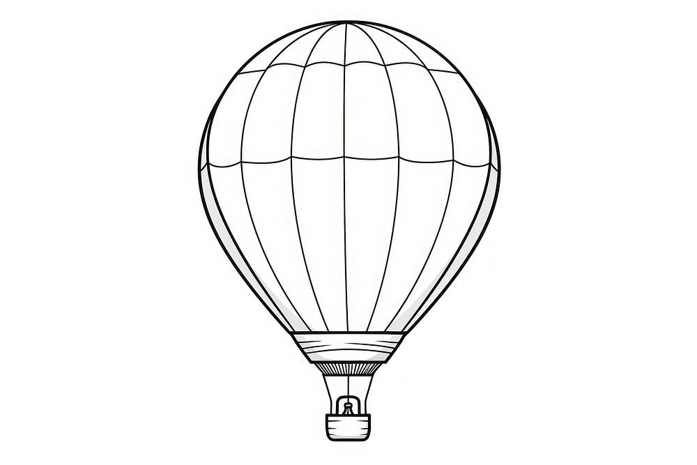 Balloon aircraft vehicle sketch.