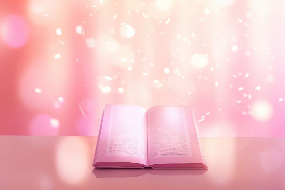 Digital abstract background book publication pink.