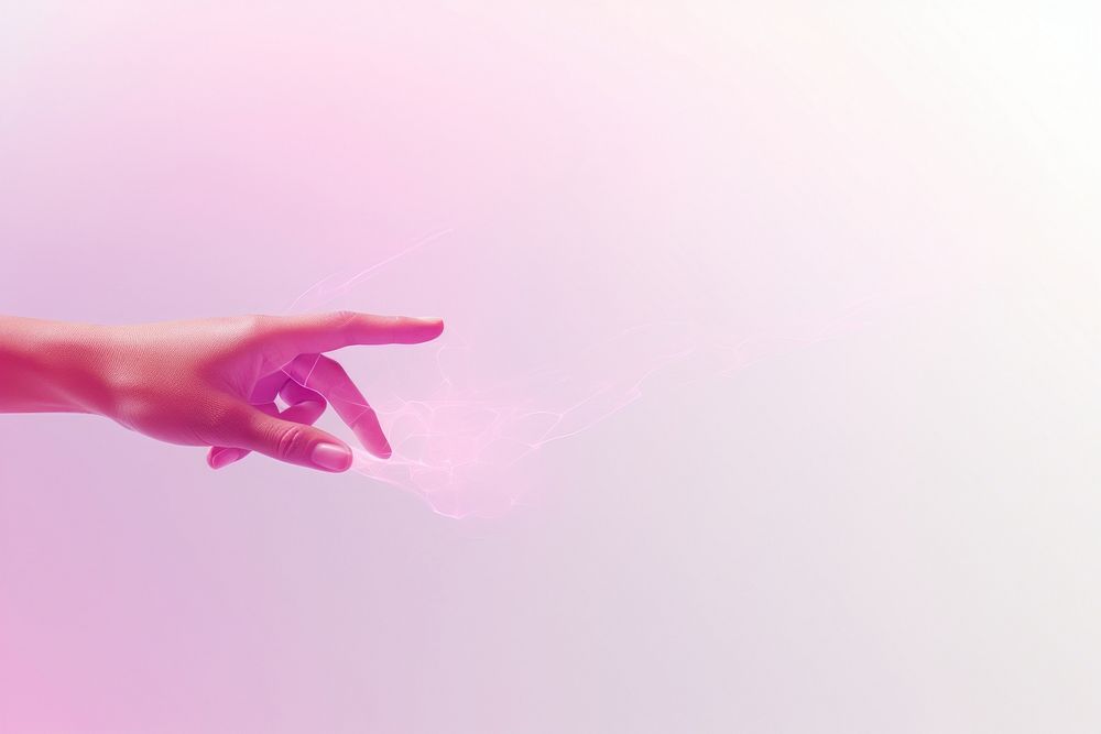 Abstract background hand purple finger.
