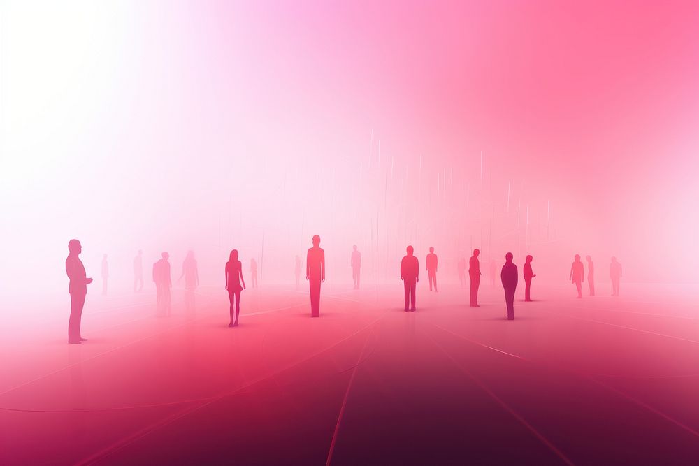 Abstract background futuristic walking pink.