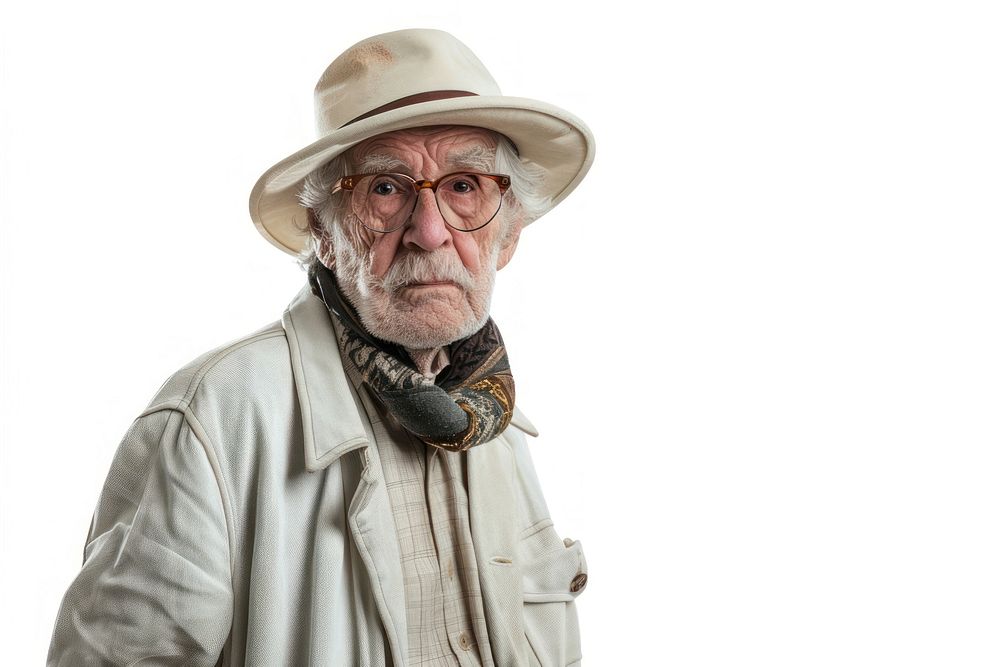 Elderly person portrait adult photo.