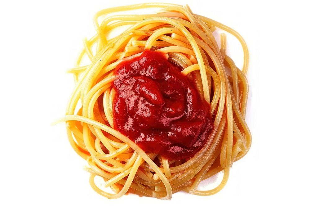 Pasta spaghetti sauce food.