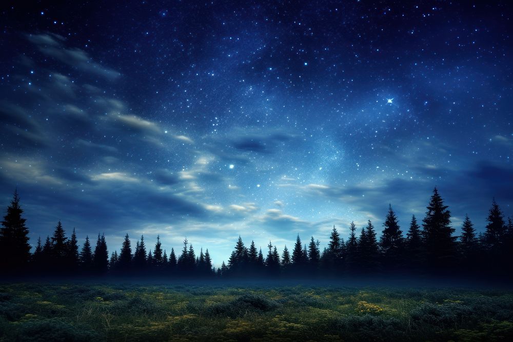 Landscape outdoors nature night.