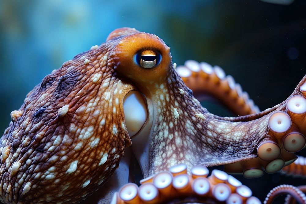 Octopus animal pomacentridae invertebrate.