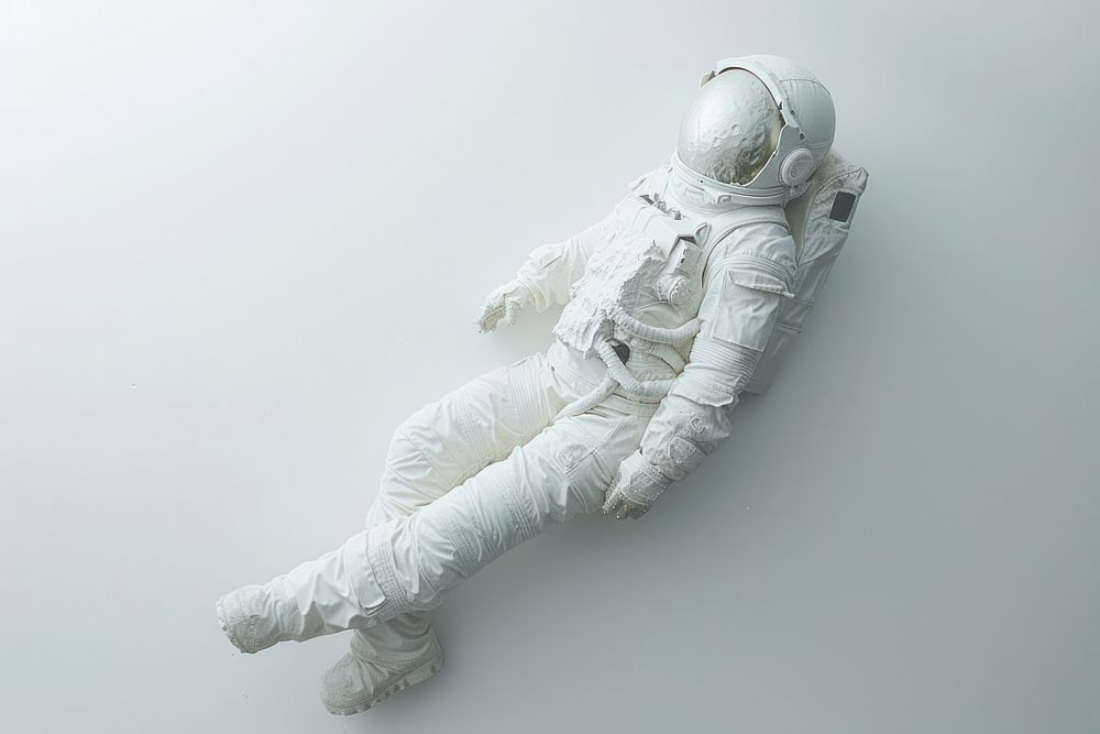 Astro white toy astronaut.
