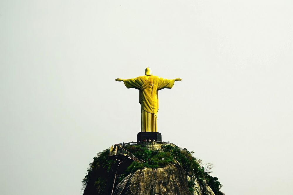 Brazil sculpture landmark statue.