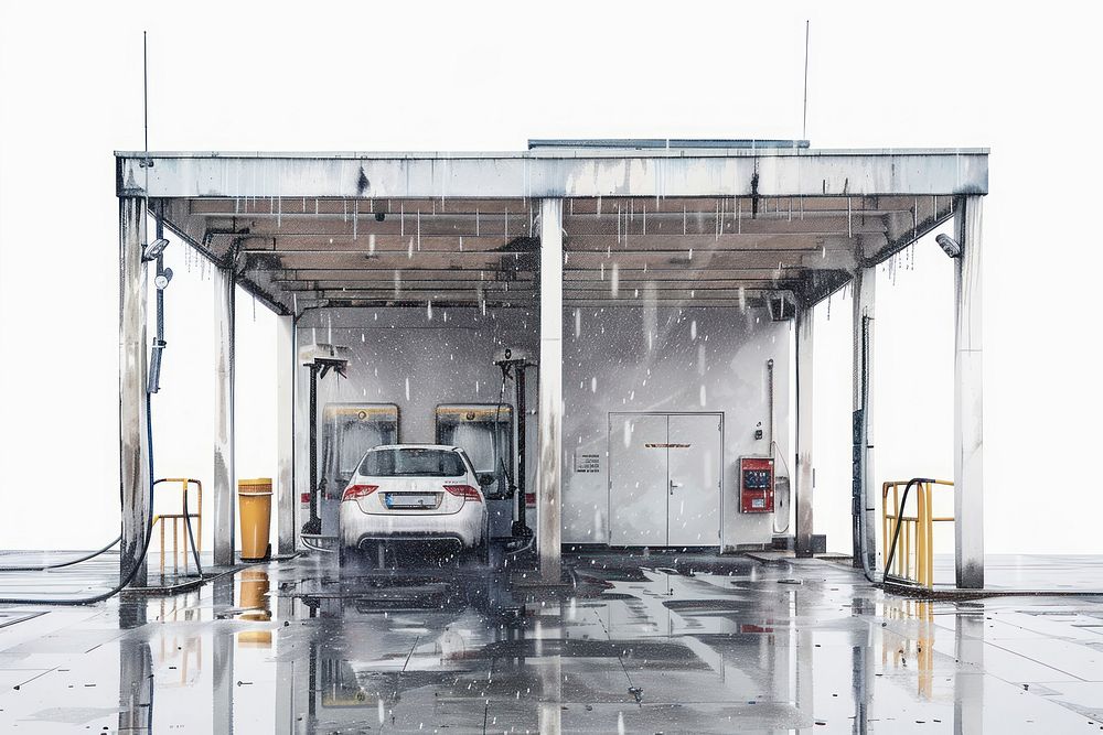 Car wash vehicle transportation architecture.