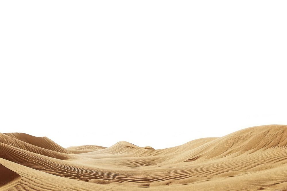 Desert backgrounds nature dune.