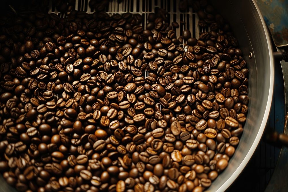 Coffee bean roasted coffee beans blackboard freshness.