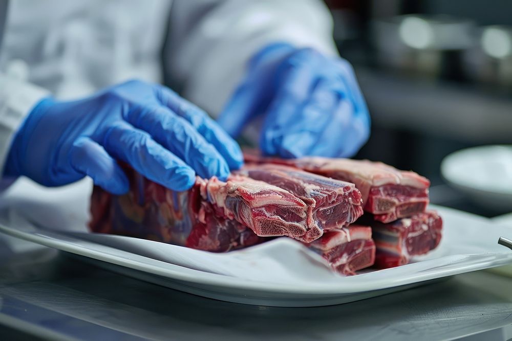 Cultivating Lab-grown Meat meat beef food.