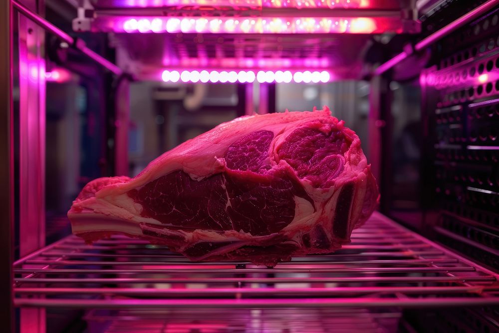 Cultivating Lab-grown Meat meat beef food.