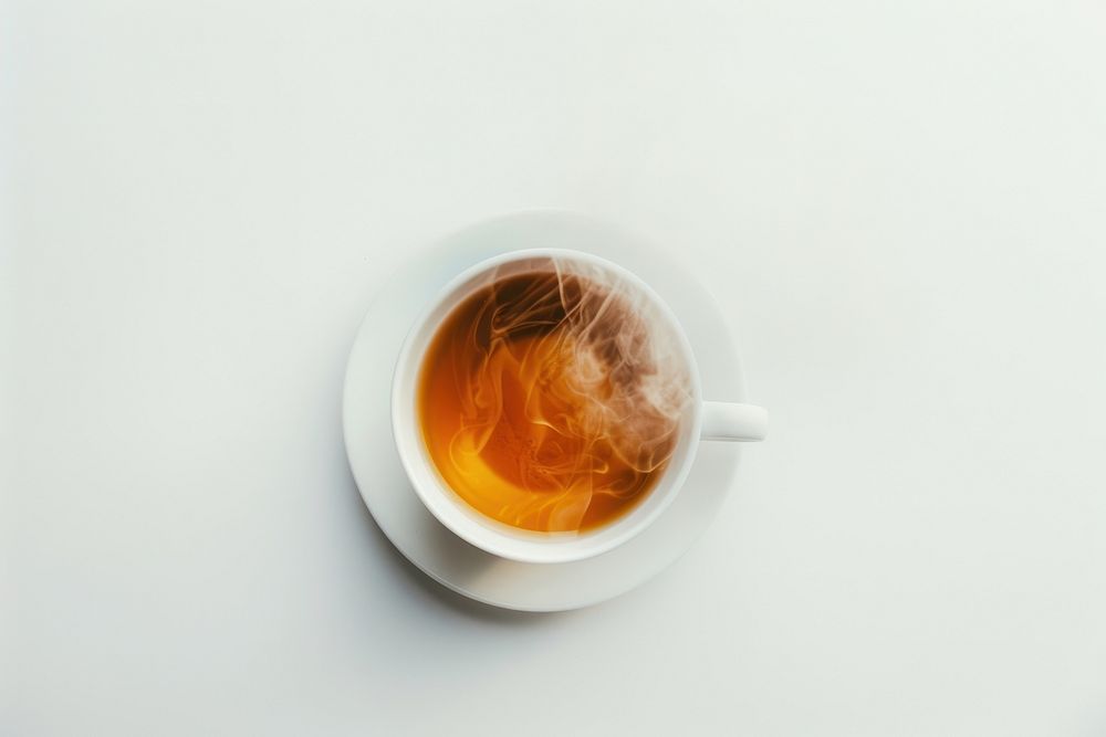 Hot tea coffee drink cup.