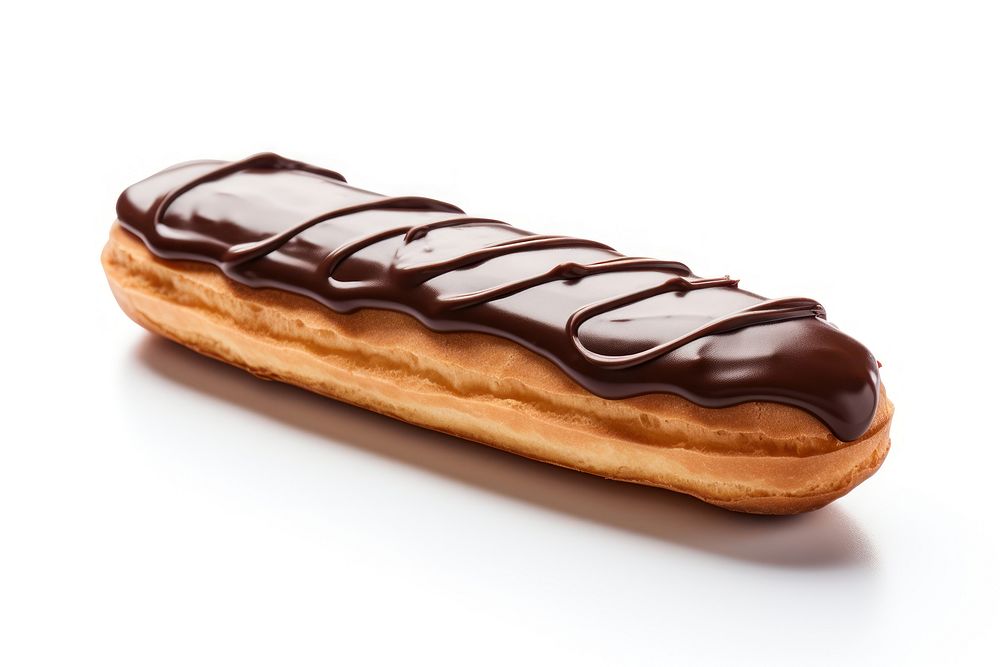 Eclair dessert pastry food.