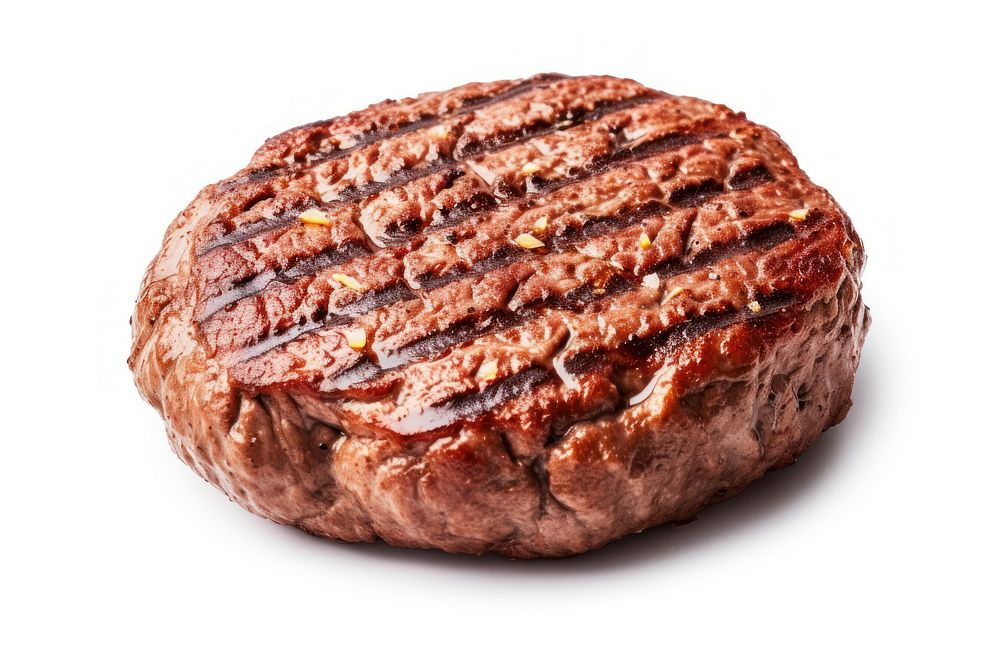 Grilled burger meat steak food beef.