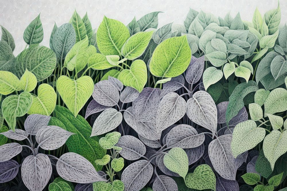 Illustration of a foliage outdoors plant herbs.