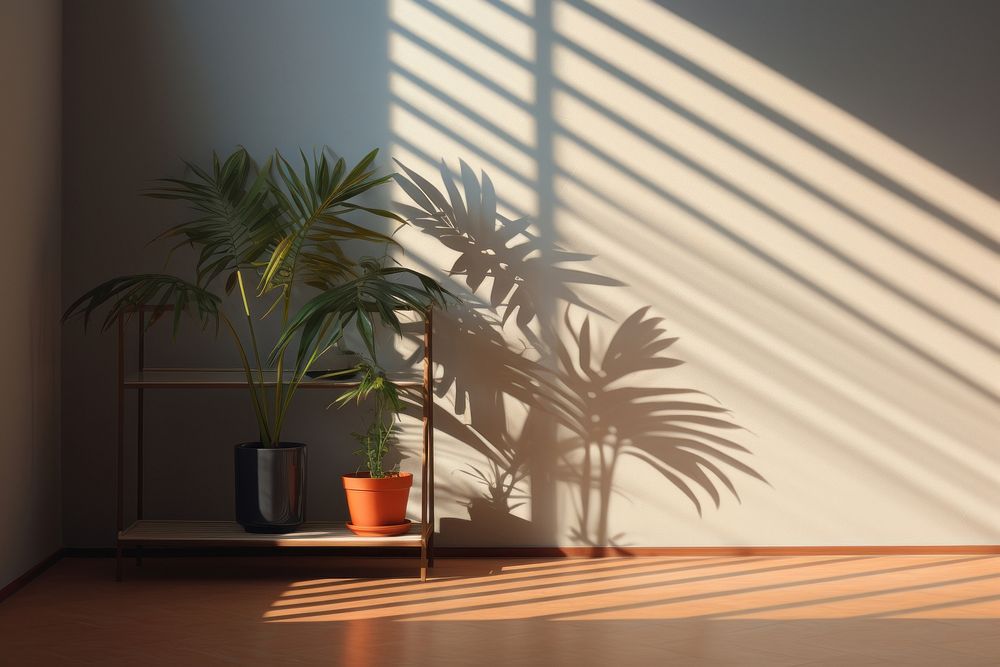 Bonasai indoors shadow plant.