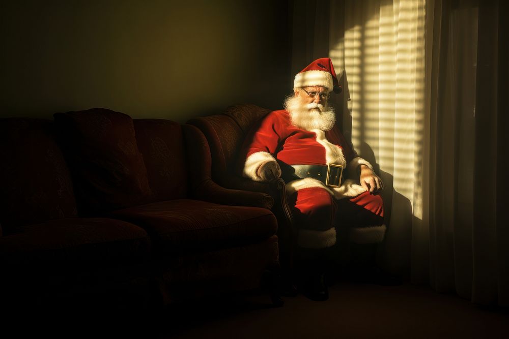 Santa furniture sitting indoors.