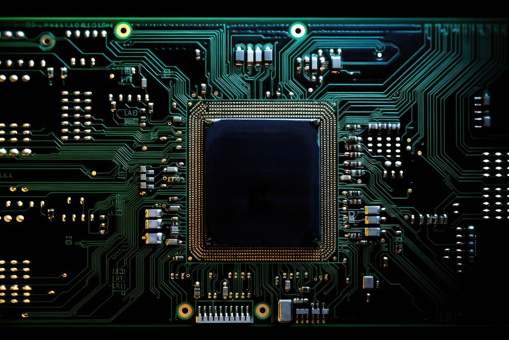 Computer chip electronics backgrounds microcontroller.
