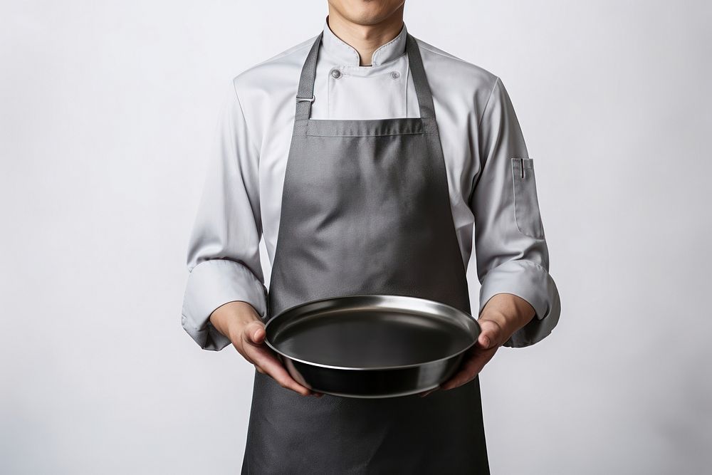 Chef cook baker man apron adult pan.