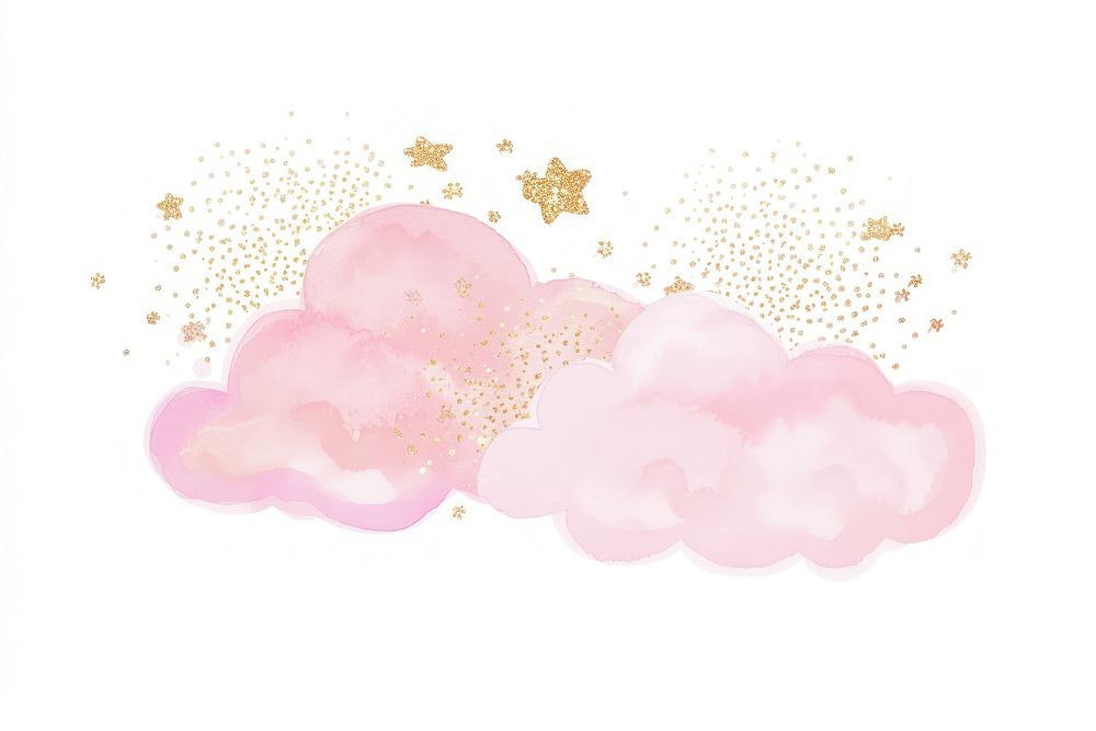 Chinese cloud cute backgrounds white background creativity.
