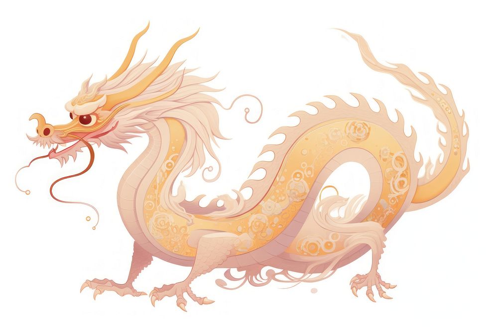 Chinese dragon animal creativity ancient.