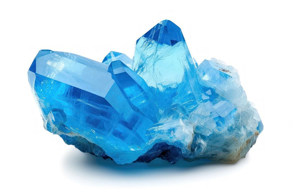 Blue Lagoon Quartz gem quartz crystal mineral.