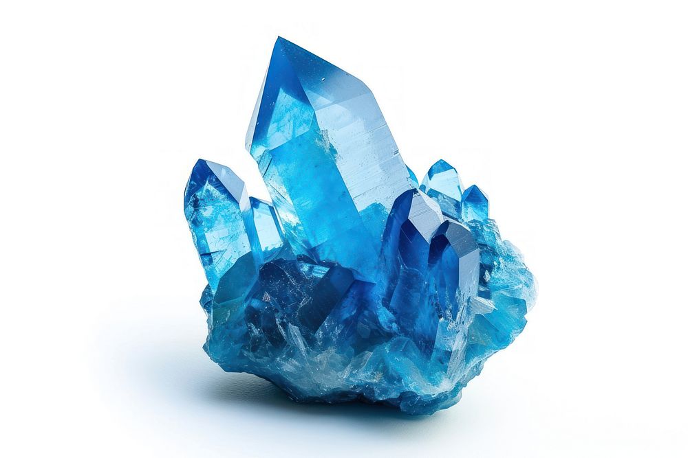 Blue Lagoon Quartz gem quartz crystal mineral.