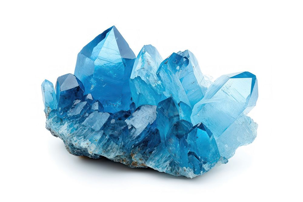 Blue Lagoon Quartz gem quartz turquoise crystal.