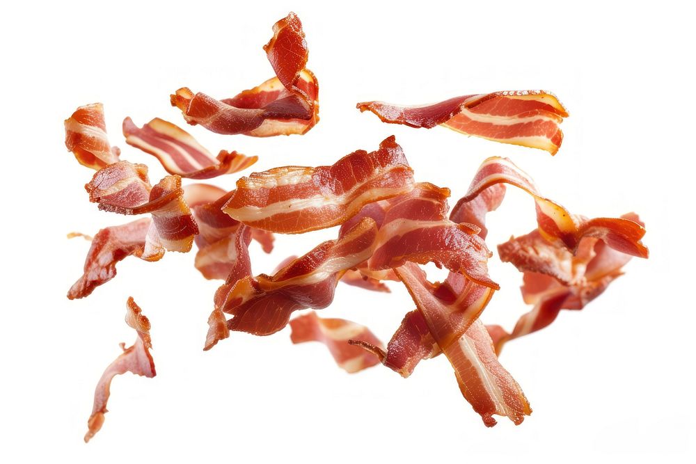 Bacons bacon pork meat.