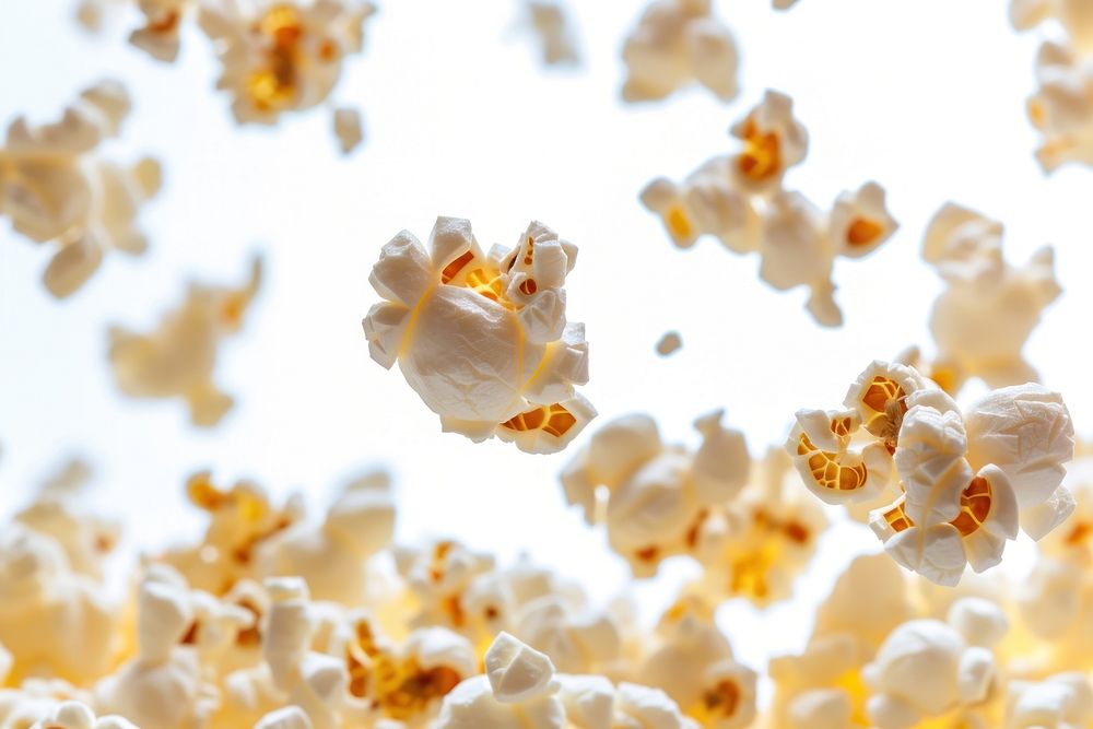 Popcorn popcorn backgrounds white.