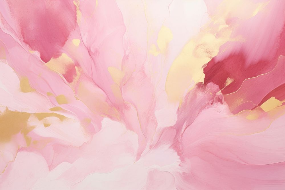 Pink valentines watercolor painting backgrounds flower.