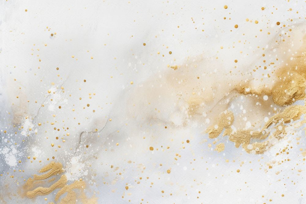 Snow backgrounds gold mold.